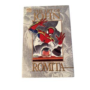 Marvel Comics The Art Of John Romita Paperback Book Spider-Man Artwork Direct Ed